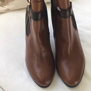 Brand New Aldo Brown leather booties size:9
